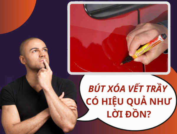 BÚT XÓA VẾT XƯỚC XE MÁY CÓ THẬT SỰ HIỆU QUẢ?