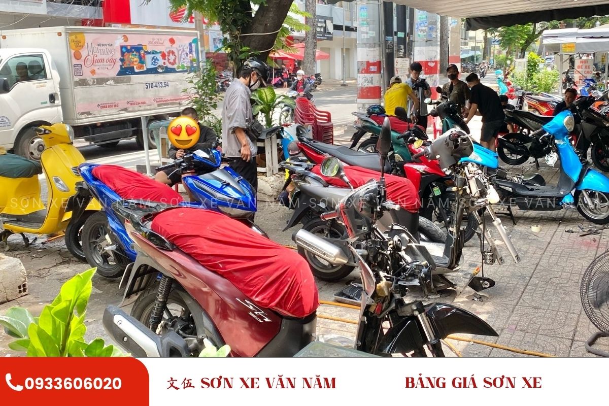 dich vu son xe may son xe van nam