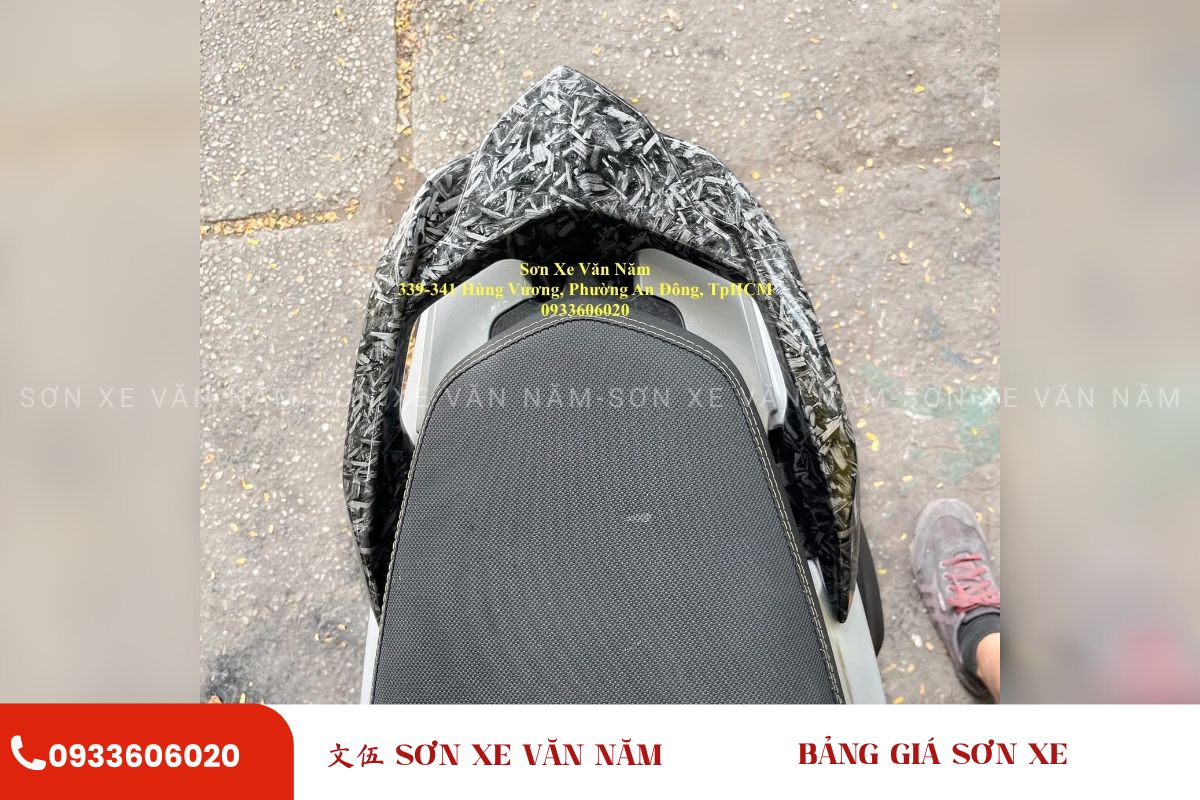 nhung carbon can xe ab son xe van nam