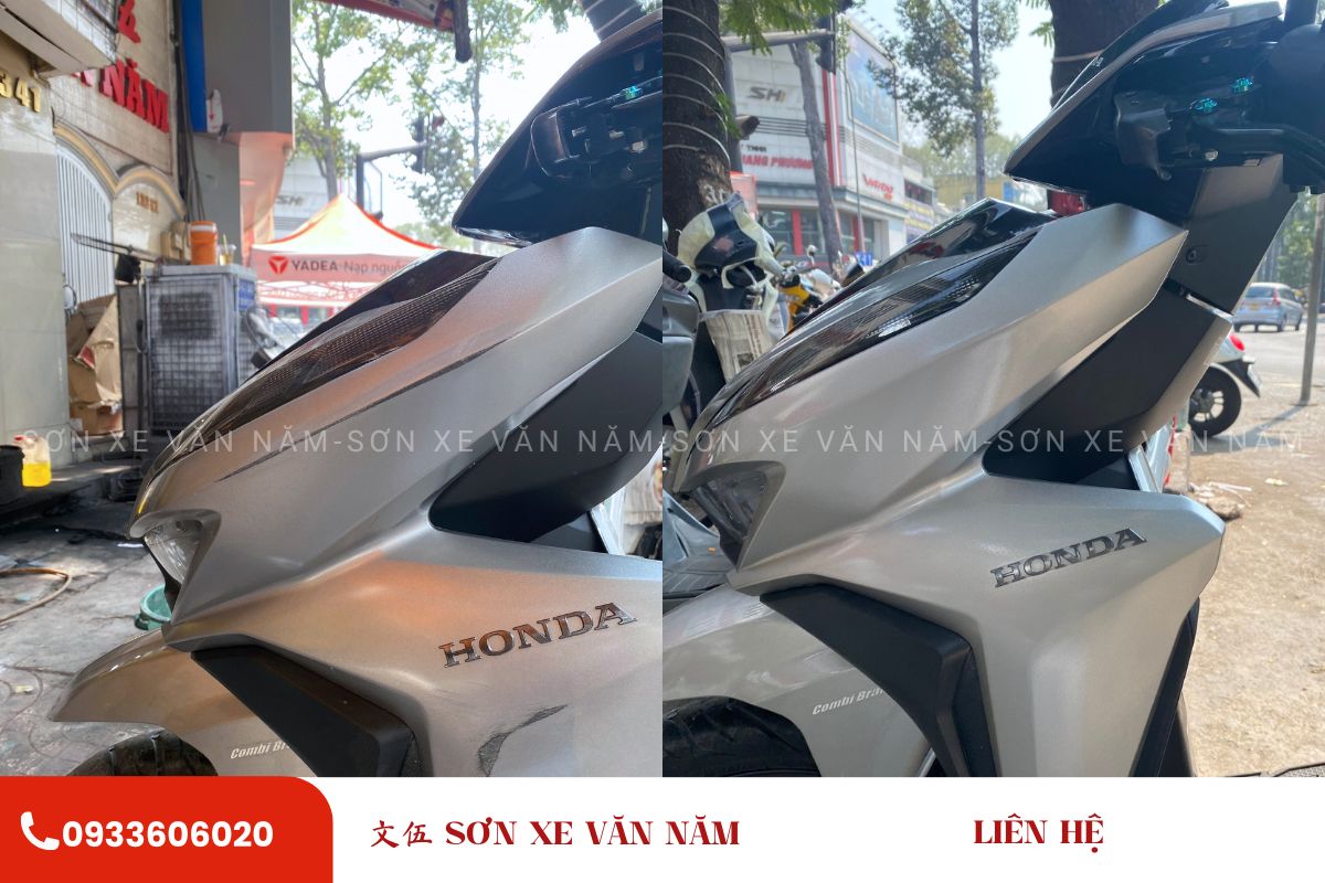 son dam vet tray xe vario son xe van nam