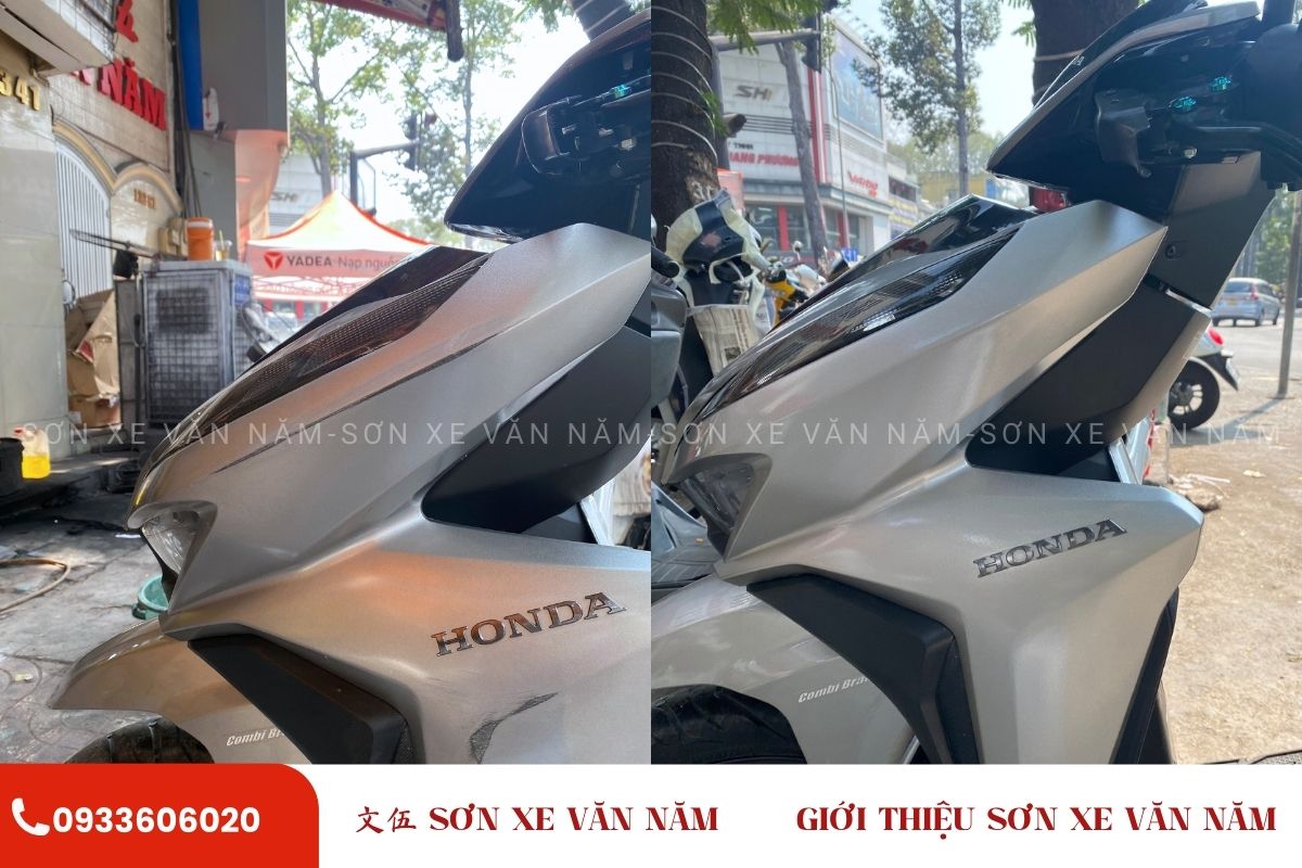 son dam vet tray xe vario son xe van nam