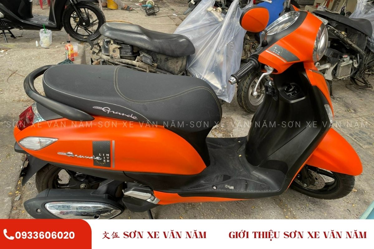 son dan ao xe grande mau do son xe van nam