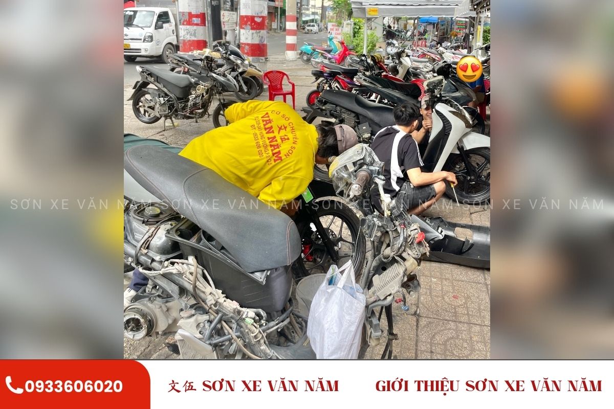 son xe may quan5 son xe van nam