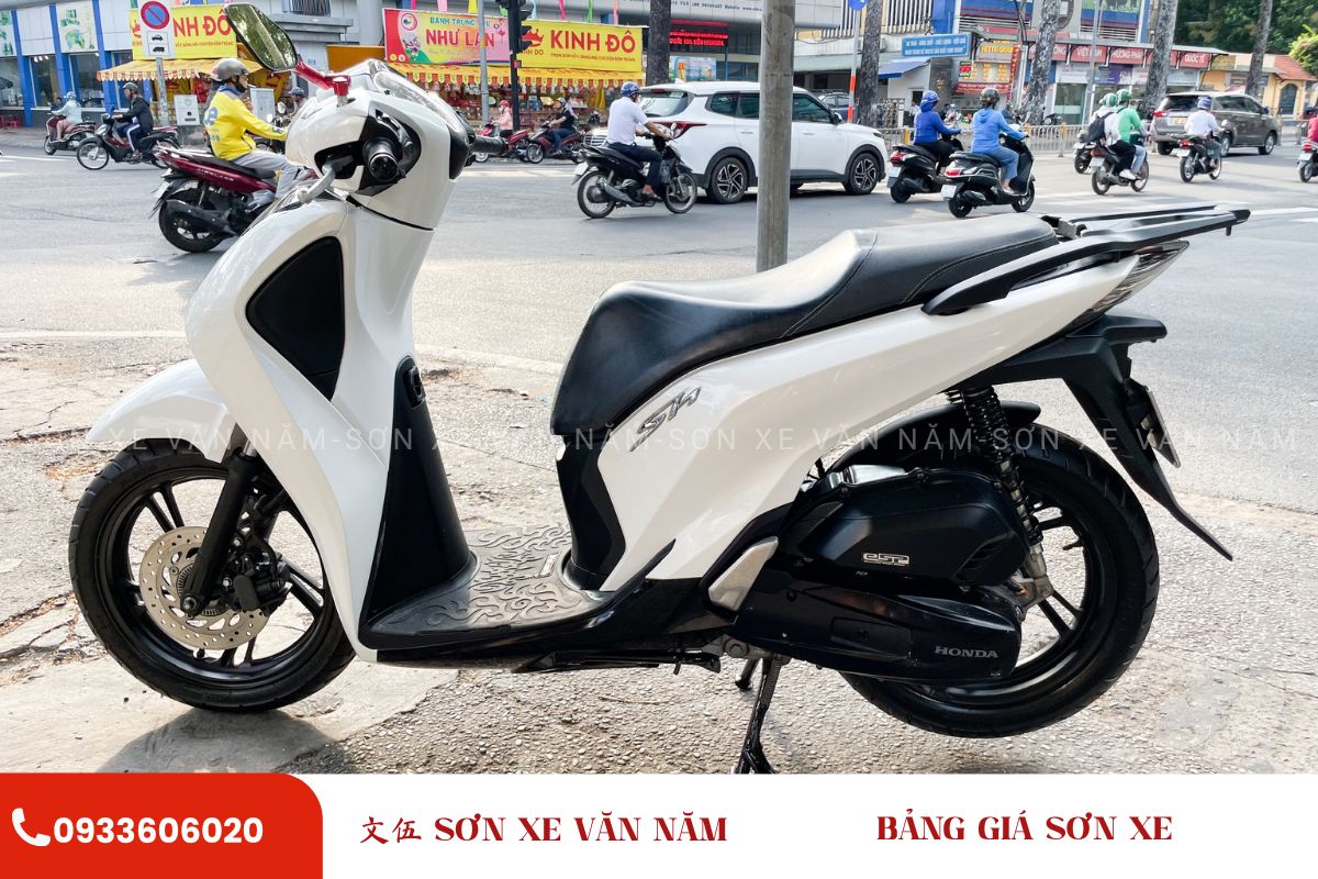 son xe sh trang son xe van nam