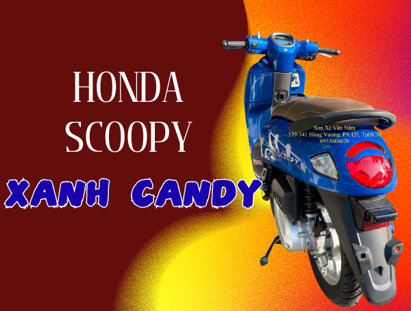 son-xe-scoopy-mau-xanh-candy